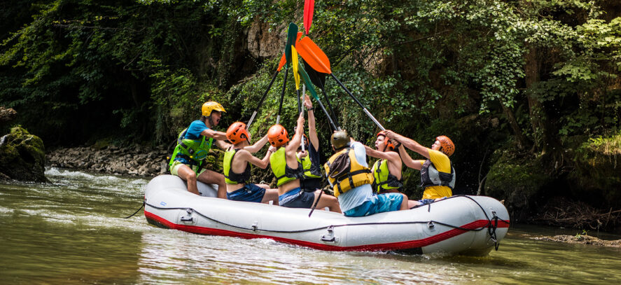 rafting